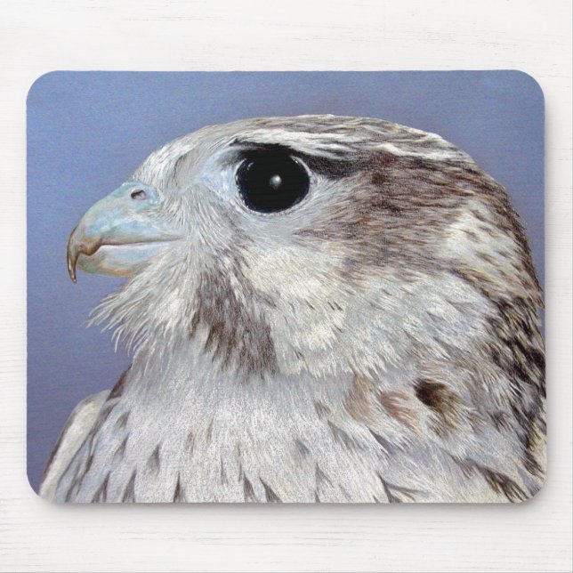 Prairie Falcon Mouse Pad (Front)