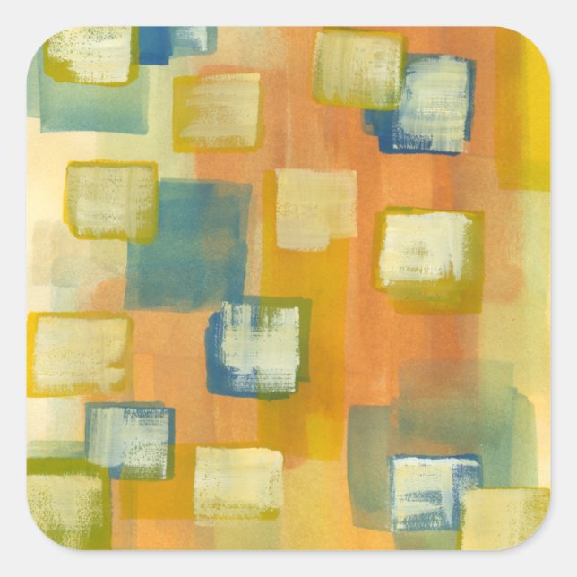 Prairie Home I Square Sticker (Front)