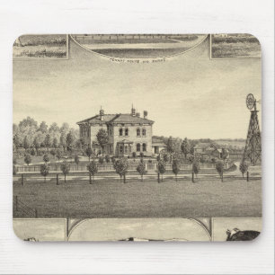 Prairie Lawn Farm, Nebraska Mouse Pad