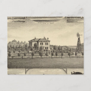 Prairie Lawn Farm, Nebraska Postcard