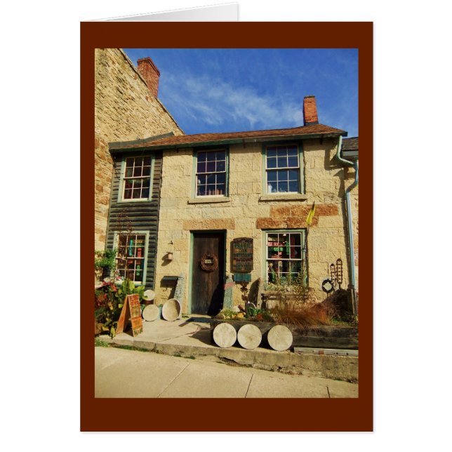 Prairie Oak Artican Facade with Brown Border (Front)