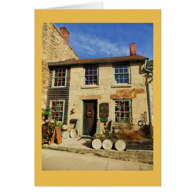 Prairie Oak Artican Facade with Goldenrod Border (Front)