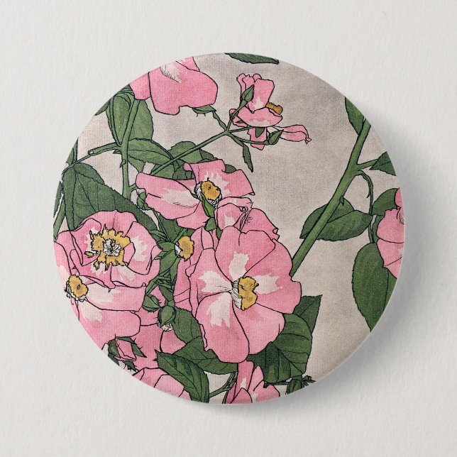 Prairie Roses 7.5 Cm Round Badge (Front)