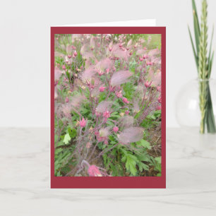 Prairie Smoke Blank Note Card