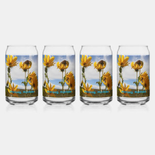 Prairie Sunset  Can Glass
