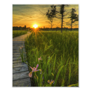 Prairie Sunset Photo Print