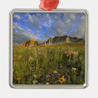 Prairie Wildflowers at Windy Creek in the Many Metal Tree Decoration