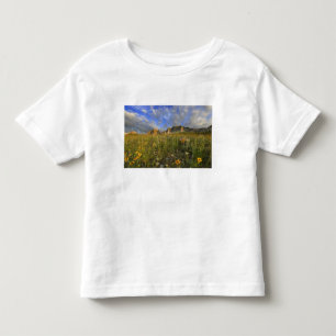 Prairie Wildflowers at Windy Creek in the Many Toddler T-Shirt
