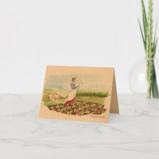 Prairie Woman Greeting Card