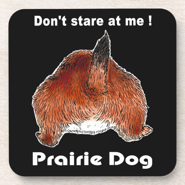 Prairiedogs , プレーリードッグ , Cork Coaster (Front)