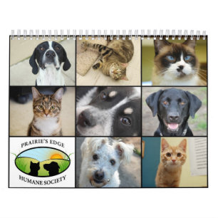 Prairie's Edge Humane Society 2012 Large Calendar