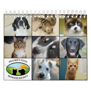 Prairie's Edge Humane Society 2012 Small Calendar