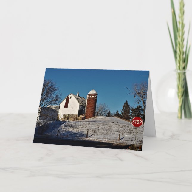"Prairieside Survival" Get Well Card (Front)