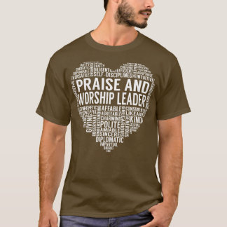 Praise And Worship Leader Heart T-Shirt