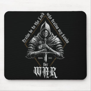 Praise Be To The Lord Who Train My Hands For War P Mouse Pad