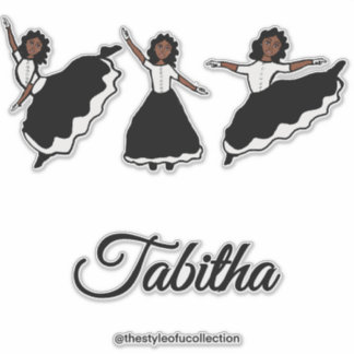 Praise Dancer BW #1 Sticker