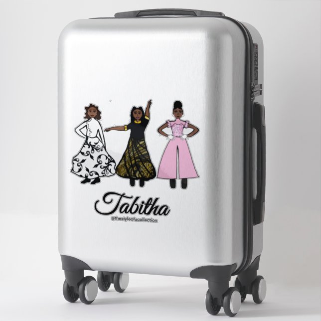 Praise Dancer Trio #1 (Suitcase)