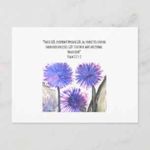 Praise God Postcard