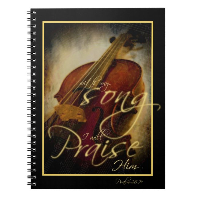 praise Him Notebook (Front)