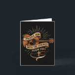 Praise Him With The Strings Jesus Acoustic Guitar  Card<br><div class="desc">Praise Him With The Strings Jesus Acoustic Guitar Christian</div>