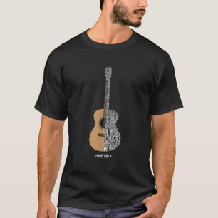 Praise Him With The Strings Psalm T-Shirt