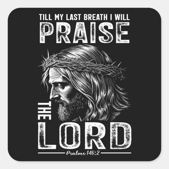 Praise Lord Stickers (Front)