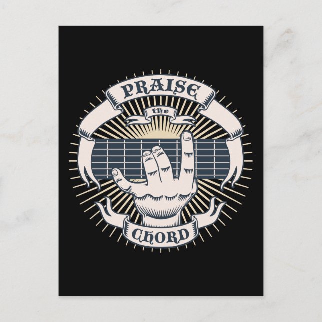 Praise the Chord Postcard (Front)