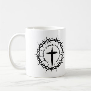 Praise the lord coffee mug