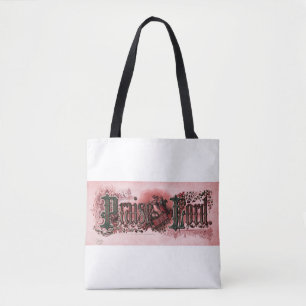 "Praise the Lord" Deep Pastels Tote Bag