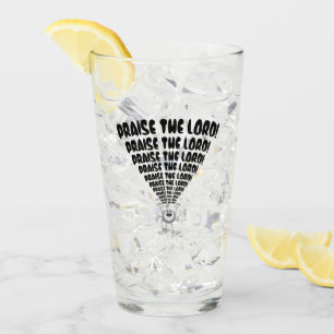 Praise The Lord Emoji Glass