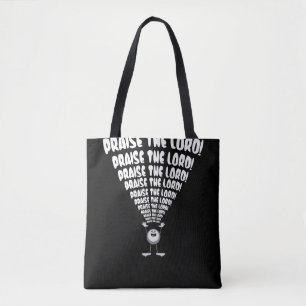Praise The Lord Emoji Tote Bag