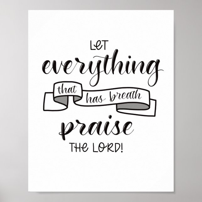 Praise the Lord Poster (Front)