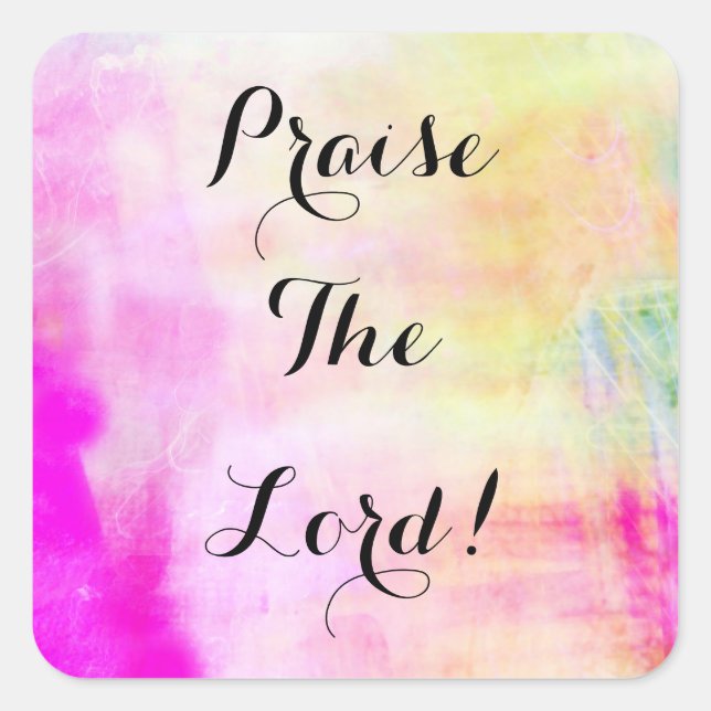 Praise The Lord Stickers (Front)