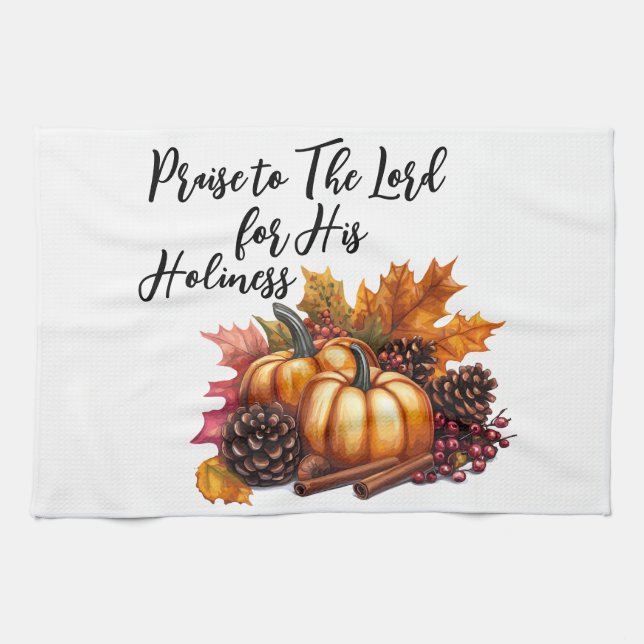 Praise The Lord Tea Towel (Horizontal)
