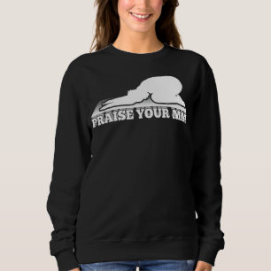 Praise Your Mat   Exercise Self Meditation Spiritu Sweatshirt
