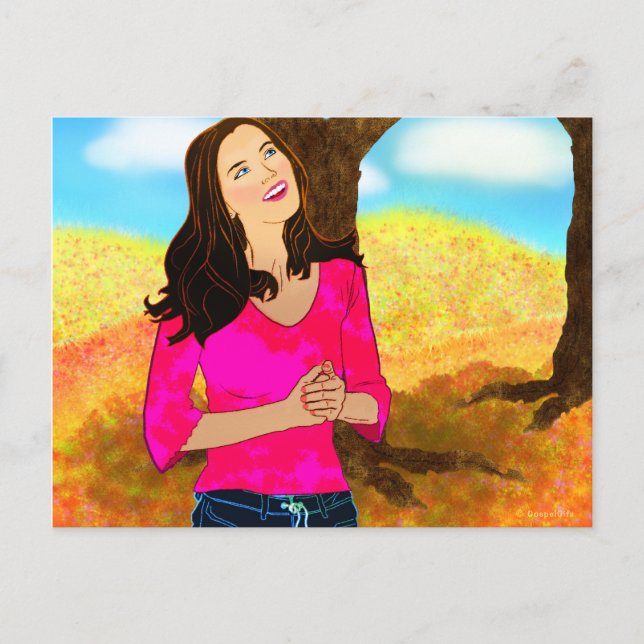 Praising God 23 Postcard (Front)