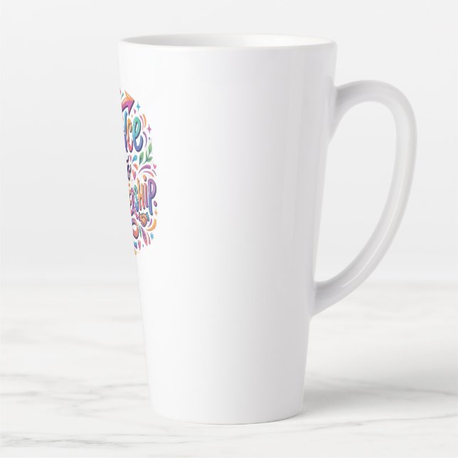 Prance into Partnership Latte Mug (Right)