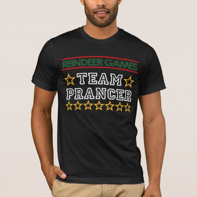 Prancer Shirt Dark (Front)
