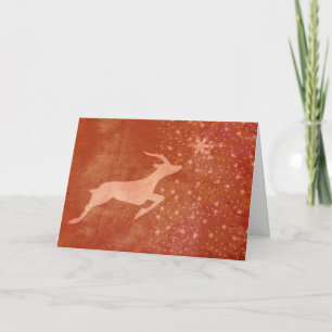 Prancer the Star Holiday Card