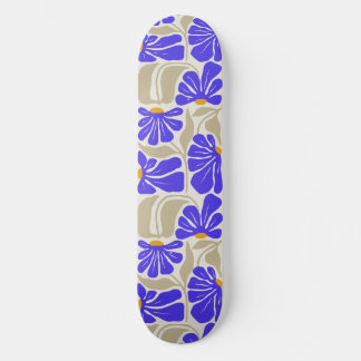 Prancha Skate Flower Skateboard