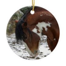 Prancing in Snow