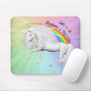 Prancing Through Positivity Mouse Pad