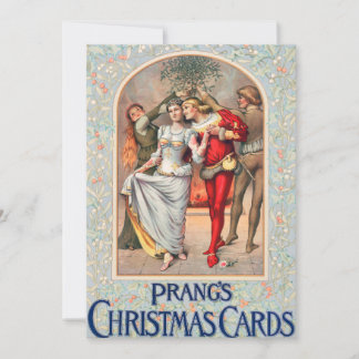 Prang's Christmas Card (ca. 1886) Invitation.