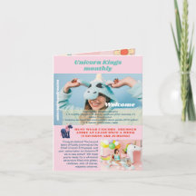 Prank Birthday Invite, Unicorn Love, Groovy Party 