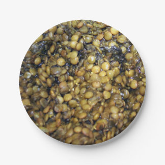 Prank Paper Plates Look to be Covered in Lentils