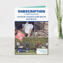 Prank Senior Package Christmas, Custom Dog Photo