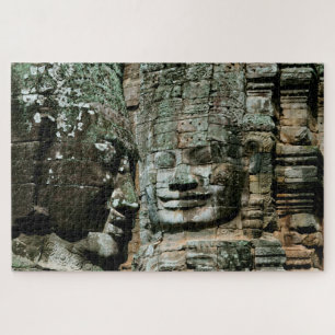 Prasat Bayon Faces Jigsaw Puzzle