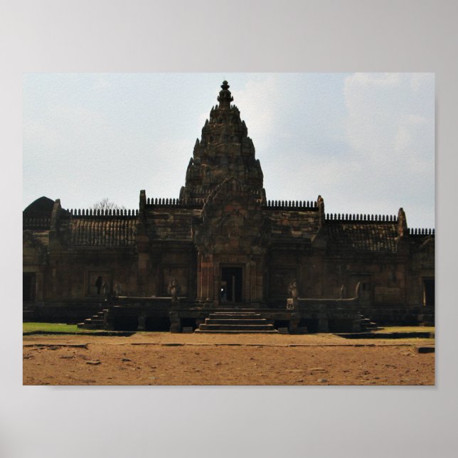 Prasat Hin Phanom Rung, Buriram, Isaan, Thailand Poster (Front)