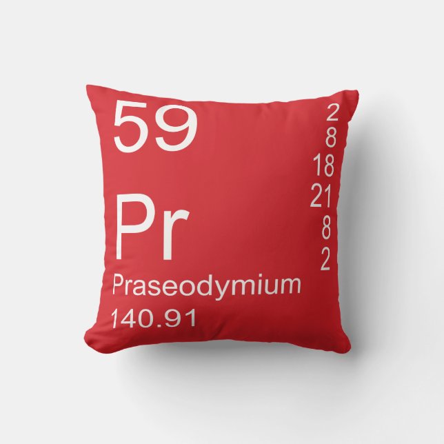 Praseodymium Cushion (Front)