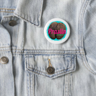 Praslin Seychelles Indian Ocean Vintage Souvenir 6 Cm Round Badge